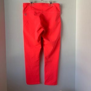 Fabletics leggings XS Neon Coral Pink